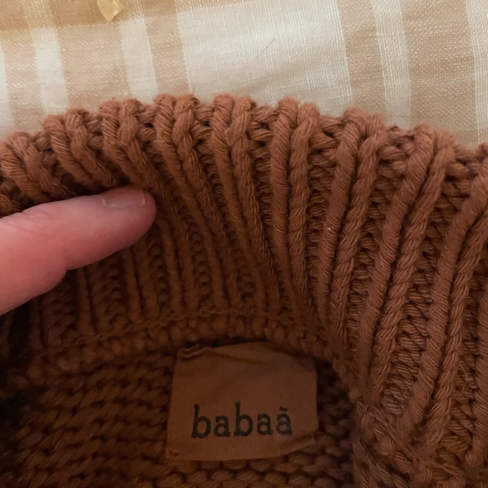 Babaa Jumper No 20 - Tonka Bean - Worn twice! Good condition. Open to trade!